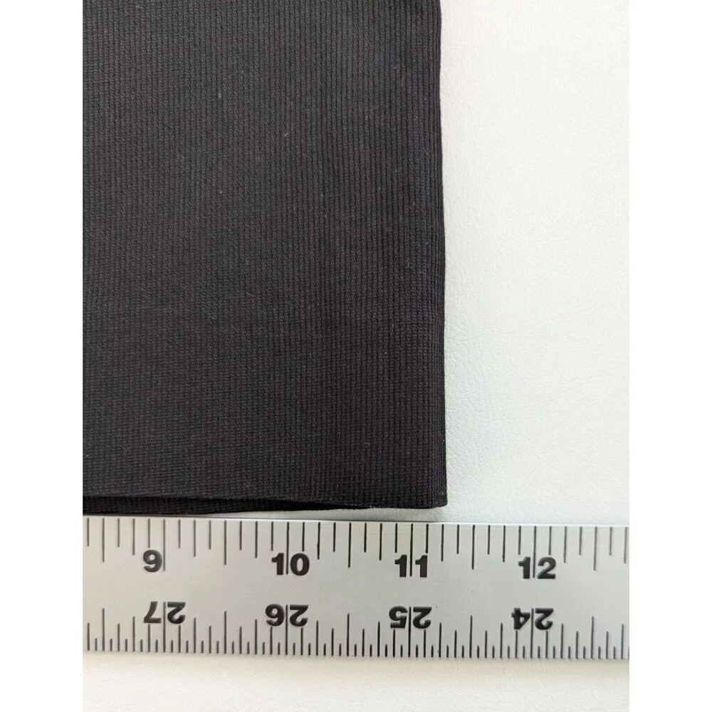 Kenneth Cole Kayla Wide Leg Dress Pant Flat Front Black Size 8